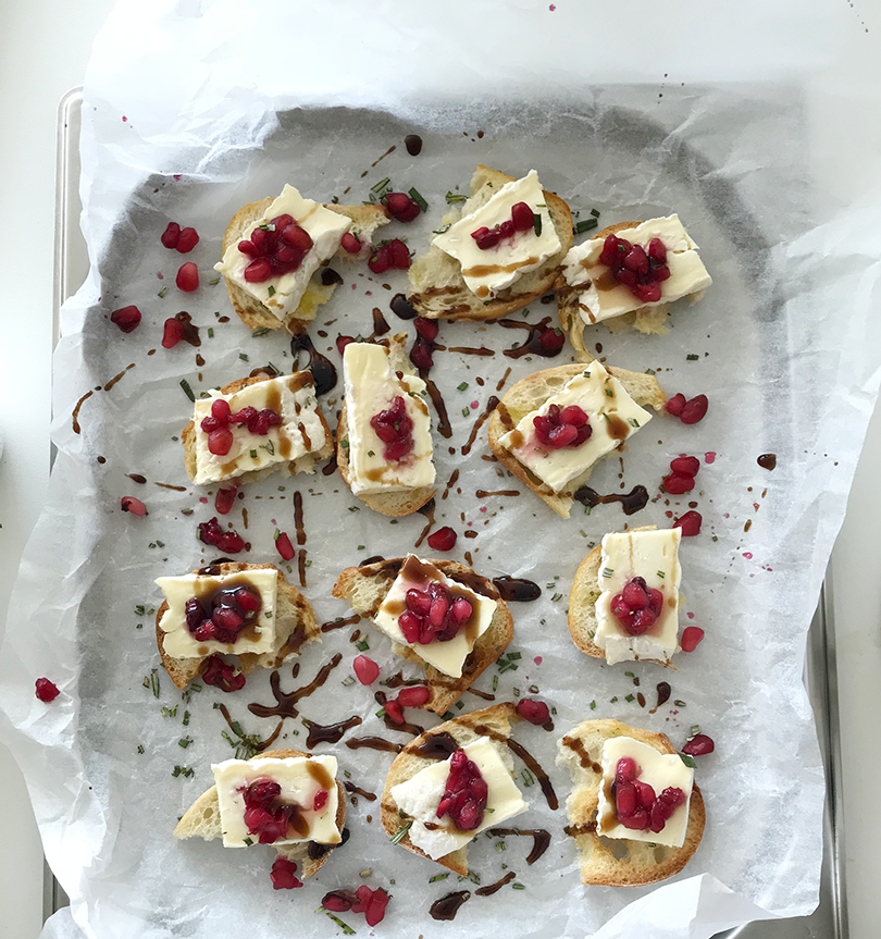 Brie snack in two minutes